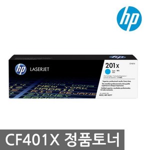 HP 대용량 정품토너 CF401X, 파랑, 1개