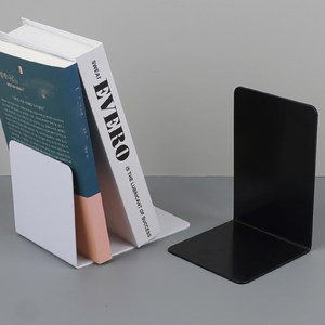 철제북엔드 북앤드 책정리, 블랙