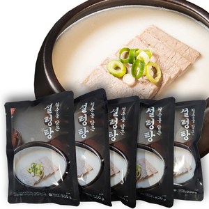 청춘을 담은 청담 설렁탕 550g (냉동), 5개