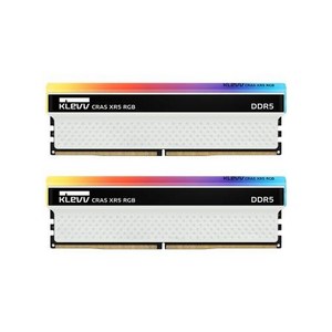 ESSENCORE KLEVV DDR5-6000 CL32 CRAS XR5 RGB 패키지 서린 (32GB(16Gx2)), 2개