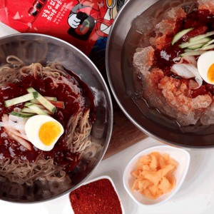 맵따구 불냉면 매운 비빔냉면 물냉면 반반냉면 10인분 세트, 1세트