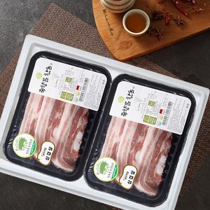[미소드림] 보성녹돈 한돈 삼겹살 500g+500g, 2개, 500g