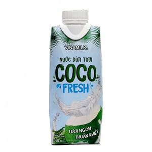 베트남 코코넛 워터 COCO FRESH 코코넛 주스 nuoc dua, 330ml, 1개