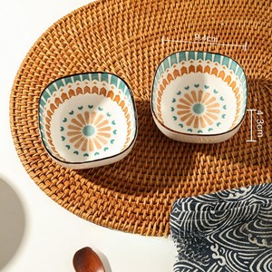 YAPOGI 보헤미안 국그릇, A(2개)
