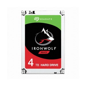 Seagate IronWolf ST4000VN008 4TB NAS 5900 RPM 64MB 캐시 SATA 6.0Gb s 3.5 인치 내장 하드 드라이브