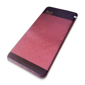 (주)한일의료기 EMF 전자파없는 탄소매트 전기장판 전기매트, 와인 싱글 100x200cm