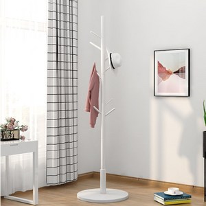 더그랑샵 모던 스탠드 옷걸이 행거, 화이트