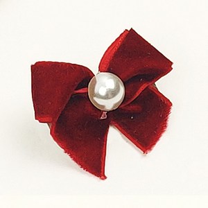 크리스마스 강아지 머리핀 다양한 크기와 디자인 헤어핀 핸드메이드, 똑딱이(빗살핀), 1개