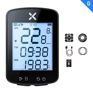 버전 xoss G G2 plus 2 자전거 컴퓨터 GPS 세대 사이클링 무선 속도계 트래커 주행 스트릿 패션계 도로 MTB ANT, 1) G2, 1세트