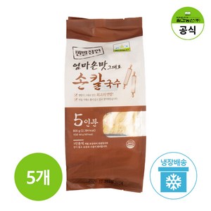 칠갑농산 엄마손칼국수 800g x 5, 5개