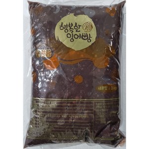 행복한 잉어빵 팥앙금 3kg 홈 베이킹 재료, 5개