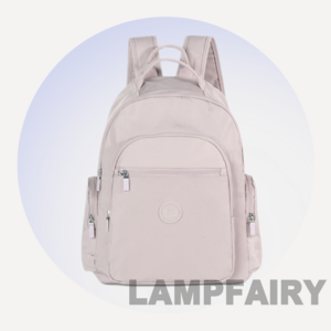 LampFairy 가벼운소재 클래식 탄탄 다양한 포켓 데일리 여성백팩