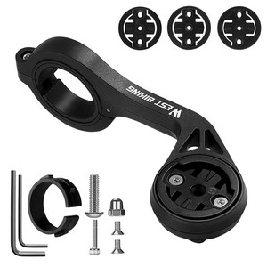 시그니처베이지 자전거 핸들바 장착 멀티 스템 마운트 YPZ441, 1개, 블랙