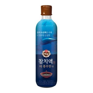 [CJ] 백설 참치액 진 더풍부한맛 900g, 2개