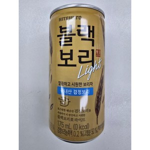 하이트진로 블랙보리 라이트 음료, 175ml, 30개