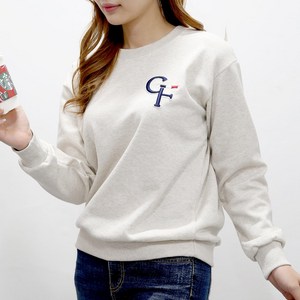 [당일출고] 여자친9 래터링 볼륨자수 빅사이즈(S~2XL) 소프트 맨투맨 국내제작-26칼라