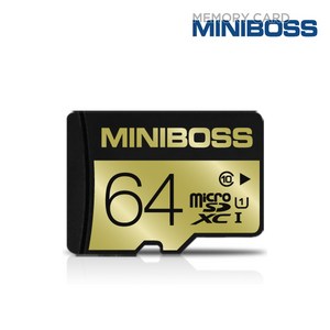 미니보스 microSD 메모리 외장메모리, 64GB, 1개