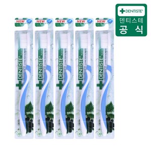 [공식몰] 덴티스테 이중미세모 칫솔, 1개입, 5개