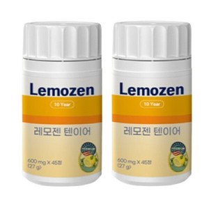 레모젠 고체 레몬즙 콜라겐 정 600mg X 45정 2통, 2개