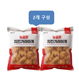 아워홈 뉴골든 치킨 가라아게 1kg 5개, 2개