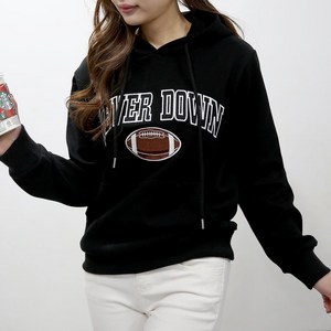 [당일발송] 여자친9 유니크한 자수 빅사이즈(S~4XL) 포켓 후드맨투맨 21칼라-국내제작
