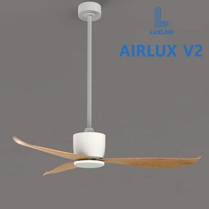 에어룩스 V2 실링팬 52인치 AIRLUX V2 더슬림한 BLDC 저소음 모터 저전력 천장형 선풍기, 조명포함, 500mm, 우드