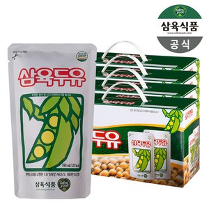 삼육두유 두유 파우치, 190ml, 80개