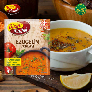 Ezogelin Soup Mix Taditional Tukish Lentil Soup 4 Sevings 비짐 무트팍 에조겔린 수프 믹스 전통 터키 렌틸 수프 4인분, 1개, 65g