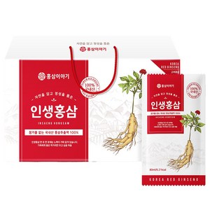 홍삼액 인생홍삼 홍삼이야기 80ml 30포, 2.4L, 1개