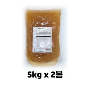 엄지 동치미 육수/업소용 육수/대용량 육수 1박스(5kgx2봉), 5kg, 2개