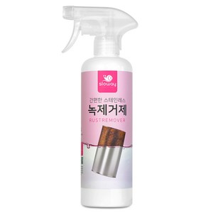 스테인레스 녹제거제 스텐 녹슨거 녹 제거 + 브러쉬 세트, 500ml, 1개