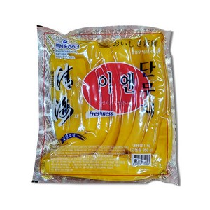 이엔 국내산 통단무지 1kg, 1개