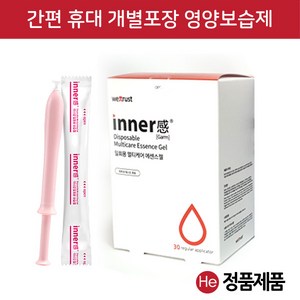 웨트러스트 이너감 일회용 멀티케어 여성청결제 에센스젤 30p, 51g, 1개