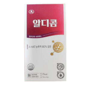 [공식] 알디콤A 숙취해소제 75ml 5포입, 2개