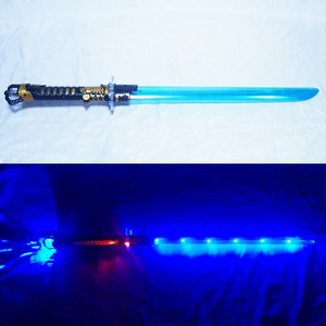 BLUE 소리나는 우주칼 LED광선검 야광칼 장난감칼