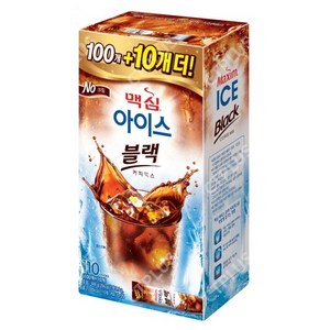 맥심 아이스 블랙 커피믹스, 5.9g, 110개입, 1개