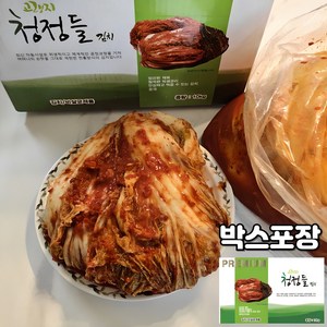 프리미엄 업소용 포기김치 청정들 수입 배추 김치 고랭지 대용량 일반박스 포장, 1박스, 10kg