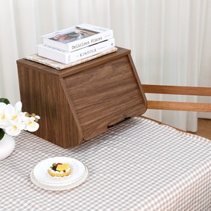 소티디자인 에바 플랩도어 공간박스, 월넛