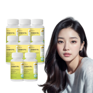 웰라이킷 고함량 브로멜라인 맥스 파일애플 효소 파파인 칼륨 식약처인증 HACCP 고급 부원료 5종 함유, 8개, 60정