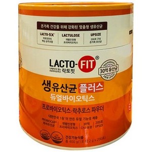 종근당건강 락토핏 생유산균 플러스 프로바이오틱스 2g x 200포, 1개, 400g