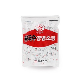 범아 뽀빠이 콩국수소금 3g X 200개입, 1개, 600g