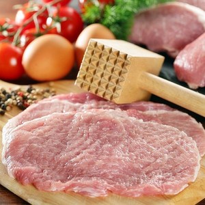 가야촌 가야촌) 냉장 등심, 2) 돈까스용, 500g, 1개