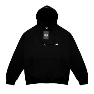 [먼스] MONTH SIGNATURE LETTERING LOGO HOODIE BLACK [MONTHFORUS]