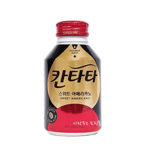 롯데칠성 칸타타캔 스위트아메리카노, 275ml, 16개