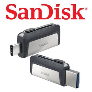 샌디스크 USB 메모리 Ulta Dual 울트라듀얼 OTG Type-C USB 3.1 SDDDC2 128GB, 1개