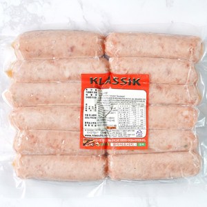 [클라식소시지] 영국식 고급 수제소세지 청양고추소시지 (구이용), 500g, 1개
