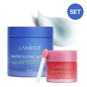 [라네즈] 워터 슬리핑 70ml+립 슬리핑 마스크 20g 세트, 90g, 1개