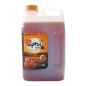 [작심밀도]경인서부수협 청정 백령도 명품 까나리액젓 3kg, 1개