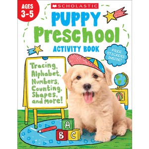 Puppy Peschool Activity Book Papeback, Scholastic Teaching Resouces