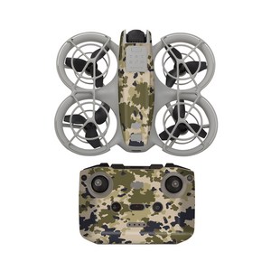 써니라이프 DJI 네오 컬러플 스킨 드론+컨트롤러 스티커 드론악세사리, 1세트, Desert Camo